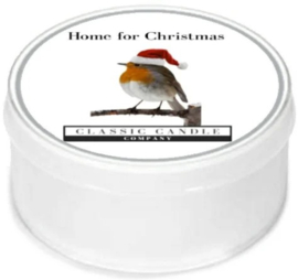 Home for Christmas Classic Candle MiniLight  XL Geurtheelicht met deksel