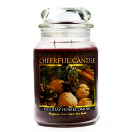Holiday Homecoming  geurkaars Cheerful Candle 2 lonten 680 gram