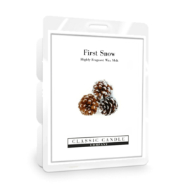 First Snow Classic Candle Wax Melt 90g - frisse wintergeur met dennen & eucalyptus