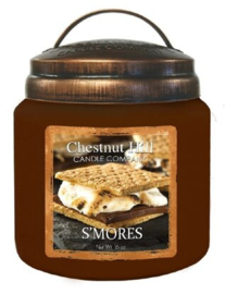 S' Mores Chestnut Hill 2 wick Candle 450 Gr