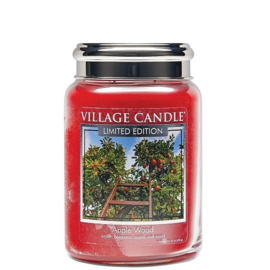Apple Wood Village  Candle Limited Edition    Large 170 Branduren