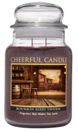 Bourbon Berry Tavern Geurkaars Cheerful 2 wick 680 gr