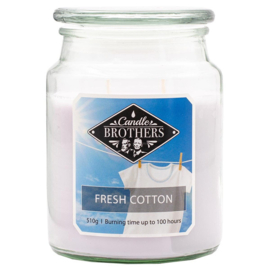 Fresh Cotton Candle Brothers  geurkaars  510 gram