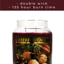 Holiday Homecoming  geurkaars Cheerful Candle 2 lonten 680 gram
