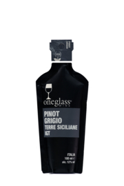 Oneglass Wine Pinot Grigio Terre Siciliane igt 100ml