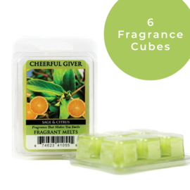 Sage & Citrus Waxmelt 68 gram Cheerful Giver
