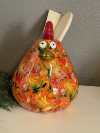 Pomme Pidou Kip Matilda keukengereihouder Oranje incl Spatels