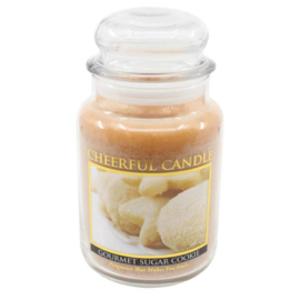 Gourmet Sugar Cookie Geurkaars Cheerful 2 wick 680 gr