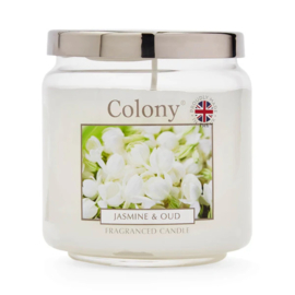 Jasmine & Oud Colony Medium Jar Candle  75 branduren