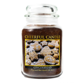 Gingerbread  geurkaars Cheerful Candle 2 lonten 680 gram