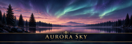 Aurora Sky  geurkaars Cheerful Candle 2 lonten 454 gram