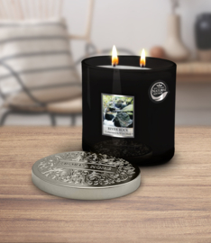 River Rock Heart & Home Ellips 2 wick Candle 230 gram