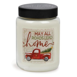 Snowberry Crossroads 2 wick Candle 140 Branduren