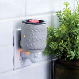 Love geurlamp  Plug-in Candle Warmers Flip Dish  stopcontact elektrisch