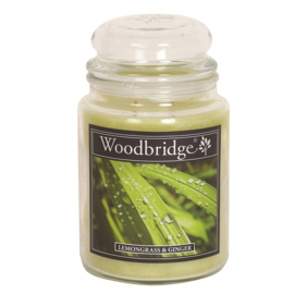 Lemongrass & Ginger  Woodbridge Apothecary Scented Jar  130 geururen