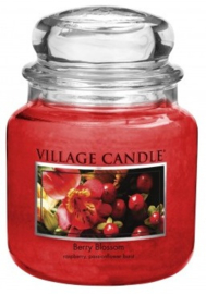 Berry Blossom Village Candle  Medium  105 Branduren