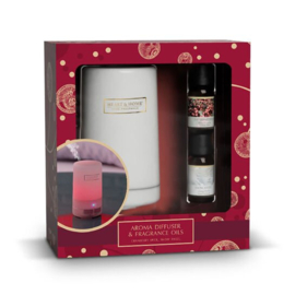 Heart & Home Aroma Diffuser & Oils Gift Set 