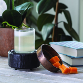 Primitive Black Candle Warmers® 2-in-1 klassieke geurlamp en waxmelt brander