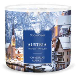 Christmas Market  Goose Creek Candle® Austria World Traveler 3 wick