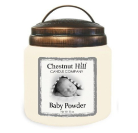 Baby Powder  Chestnut Hill 2 wick Candle 450 Gr