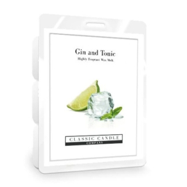 Gin & Tonic Classic Candle Wax Melt 90g - frisse citrusgeur met limoen & jeneverbes