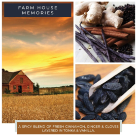 Farmhouse Memories Waxmelt 68 gram Cheerful Giver