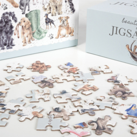 Wrendale Designs Jigsaw Puzzel  A Dogs Live