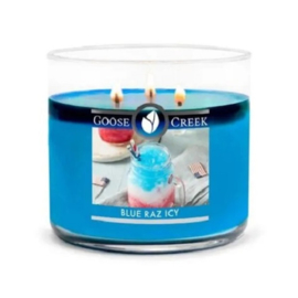 Blue Raz Icy Goose Creek Candle®  3 Wick 411 gram