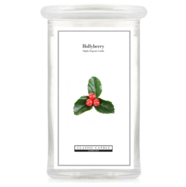 Holly Berry  Classic Candle Large 2 wick