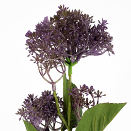 Kunstbloem Bol  Paars (65 cm)