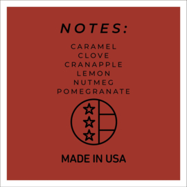 Cranapple Toddy Cheerful geurkaars – 2 lonten 680 gram