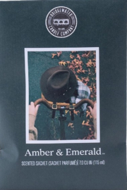 Geurzakje  Amber & Emerald Bridgewater Candle Company