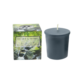 River Rock  Heart & Home  Votive Geurkaars 52 gram