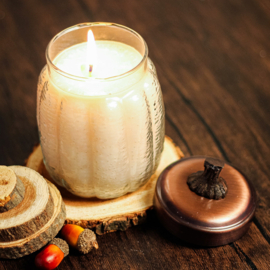 Pumpkin Chatta Geurkaars Large 26 oz