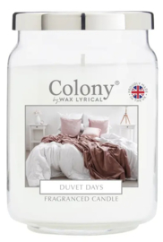 Duvet Day's Colony Large Geurkaars in glazenpot met deksel