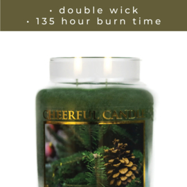 Balsam & Cedar  geurkaars Cheerful Candle 2 lonten 680 gram