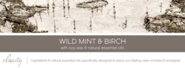 Wild Mint & Birch Goose Creek Wax Melt 59 Gram