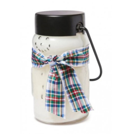 Sugar Cookie Baby Snowman Jar Cheerful Candle 283 gram