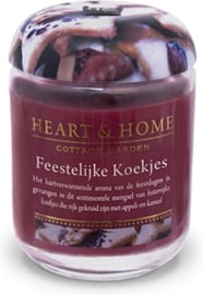 Feestelijke Koekjes Heart & Home small Jar 115 gram