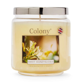 Sweet Honeysuckle Colony Medium Jar Candle  75 branduren