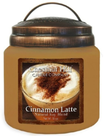 Cinnamon Latte Chestnut Hill 2 wick Candle 450 Gr