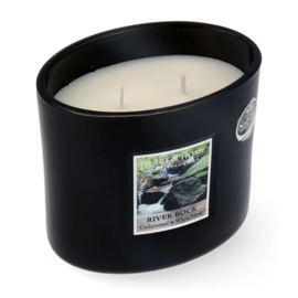 River Rock  Heart & Home® Ellipse 2-lont geurkaars 220 g