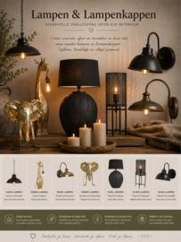 Lampen & Lampenkappen  – sfeervolle verlichting voor elk interieur