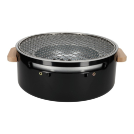 Norländer hybride BBQ zwart – 35 x 35 x 13 cm