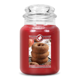 Sugared Cinnamon Donut  Goose Creek Candle® Large Jar