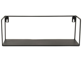 Gusta®  Wandplank 35 x 12cm Zwart