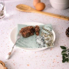 Wrendale Designs 20 Lunch Servetten papier 33 cm 'Cat Feline Good' (Kat)