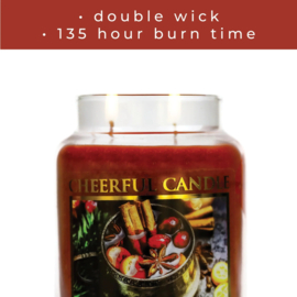 Cranapple Toddy Cheerful geurkaars – 2 lonten 680 gram