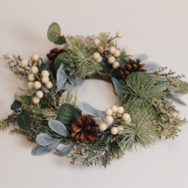 Candle Ring Cotton Pine & Sage