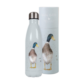 Wrendale Designs Waterfles Thermoskan 'Guard Duck' (Eend) 500ml